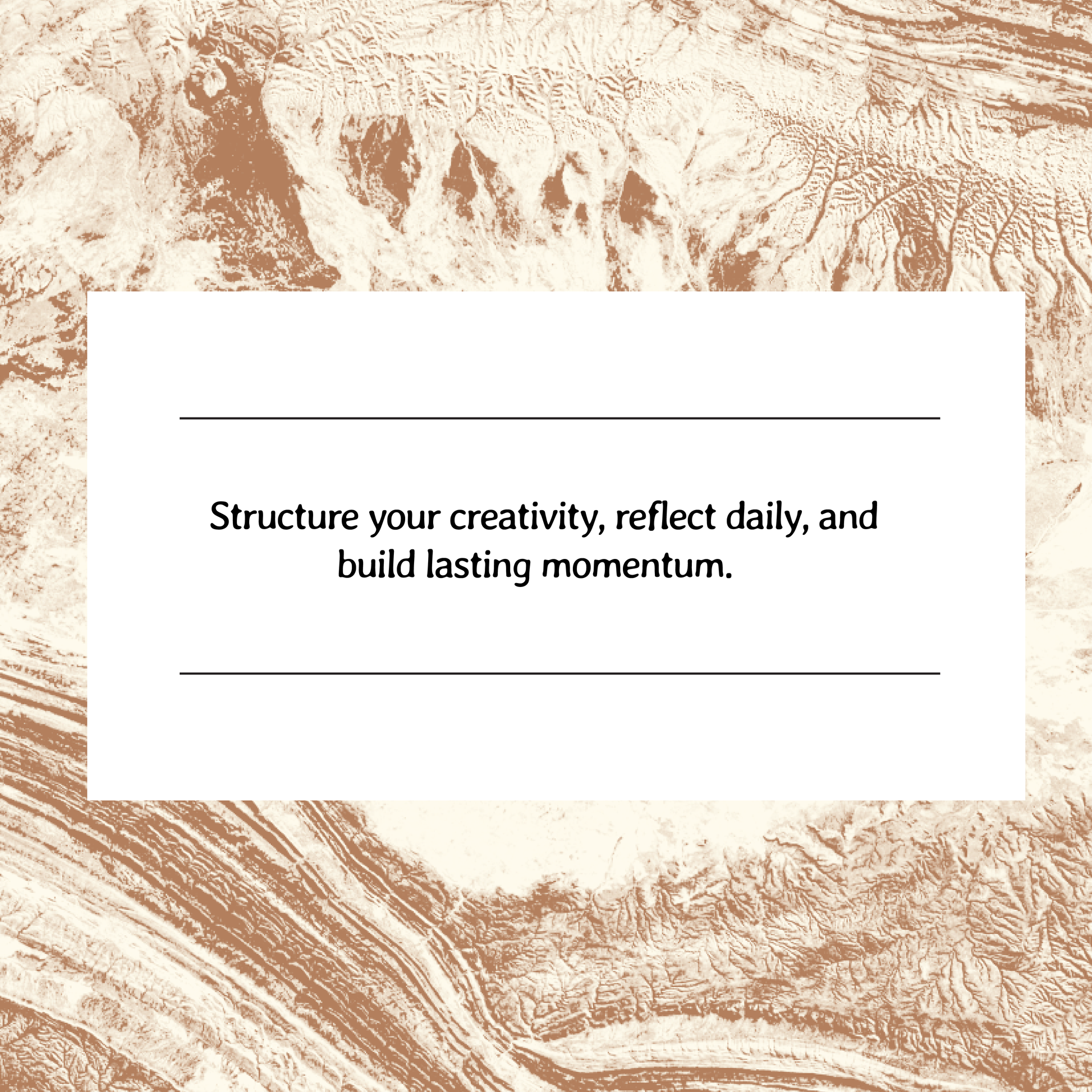 Field Notes: The Creative Week - The Rediscovery Series For Artists™️
