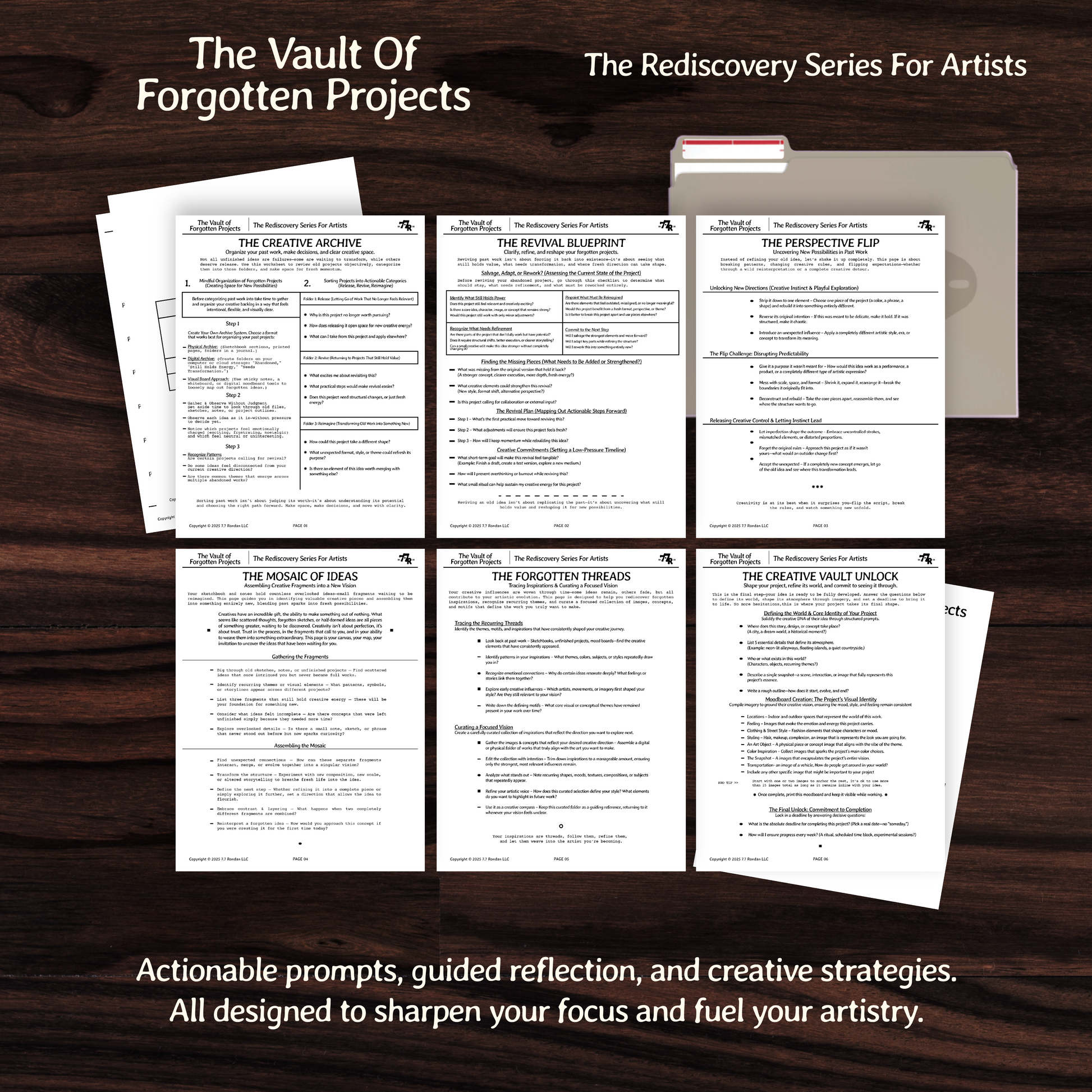 The Vault Or Forgotten Ideas_ The Rediscovery Series For Artists™️