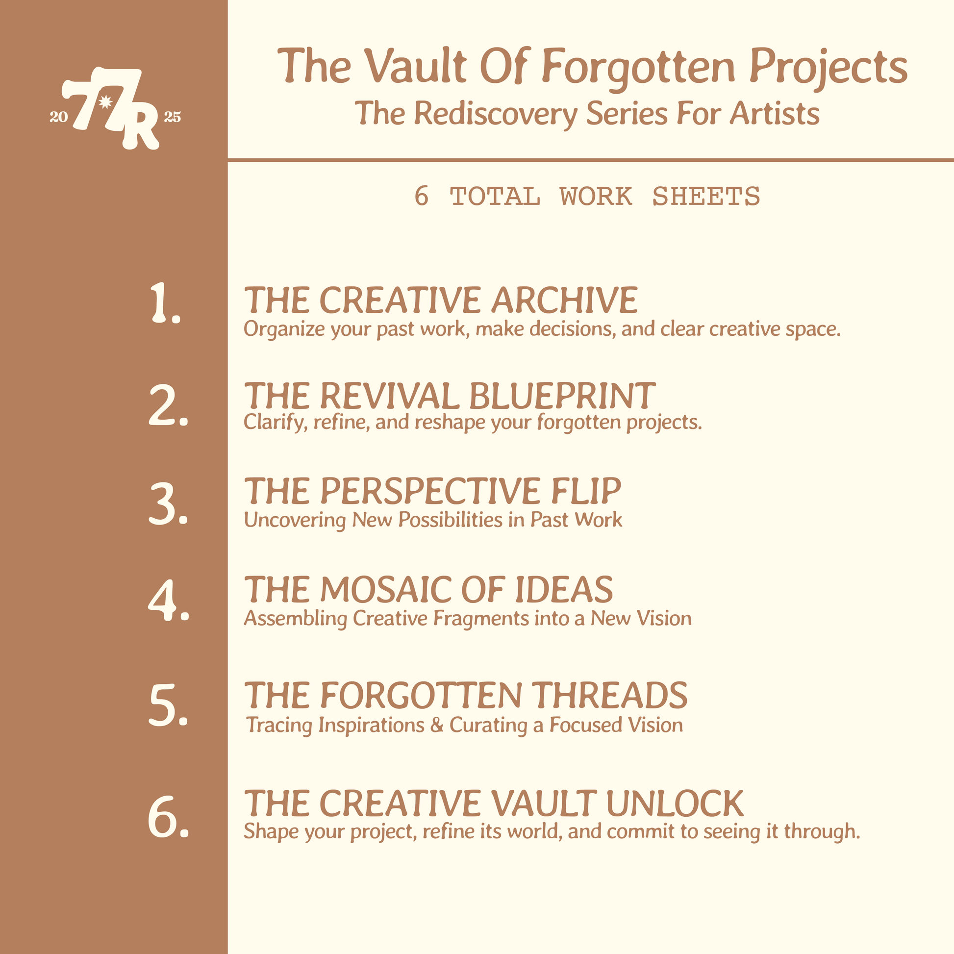 The Vault Or Forgotten Ideas_ The Rediscovery Series For Artists™️