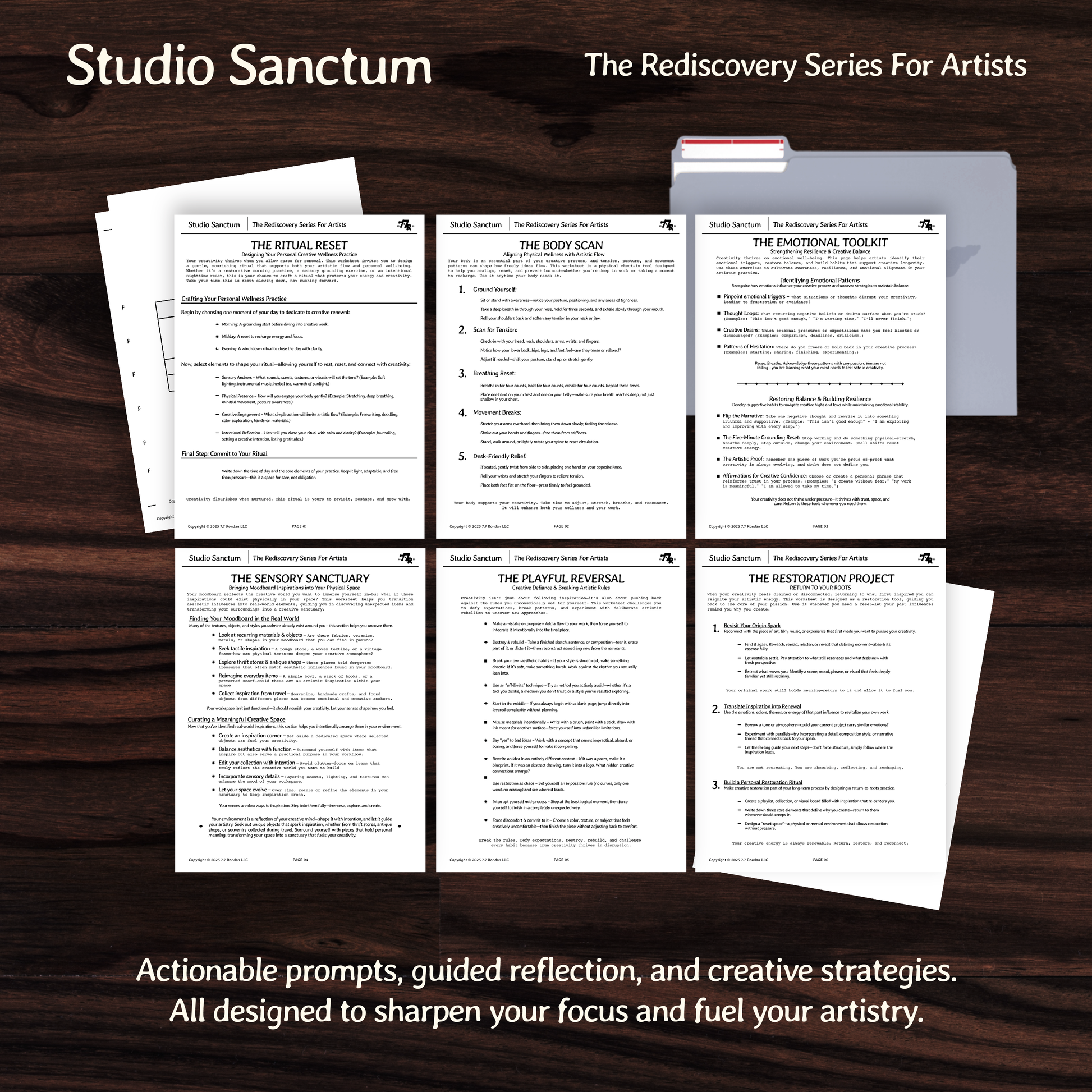 Studio Sanctum_ The Rediscovery Series For Arists™️