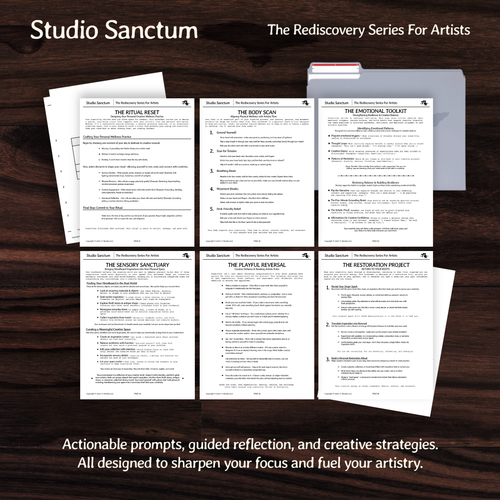 Studio Sanctum_ The Rediscovery Series For Arists™️