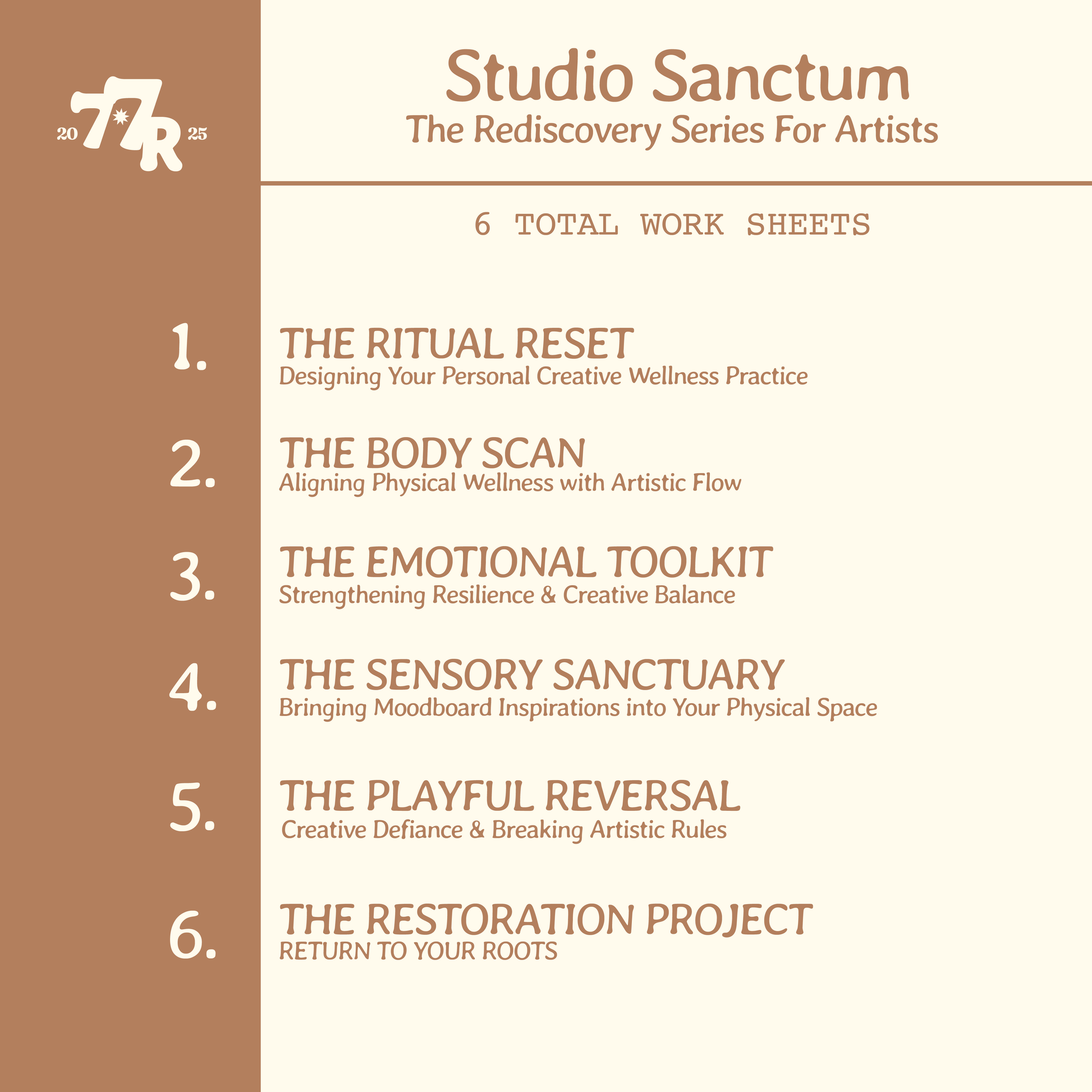 Studio Sanctum_ The Rediscovery Series For Arists™️