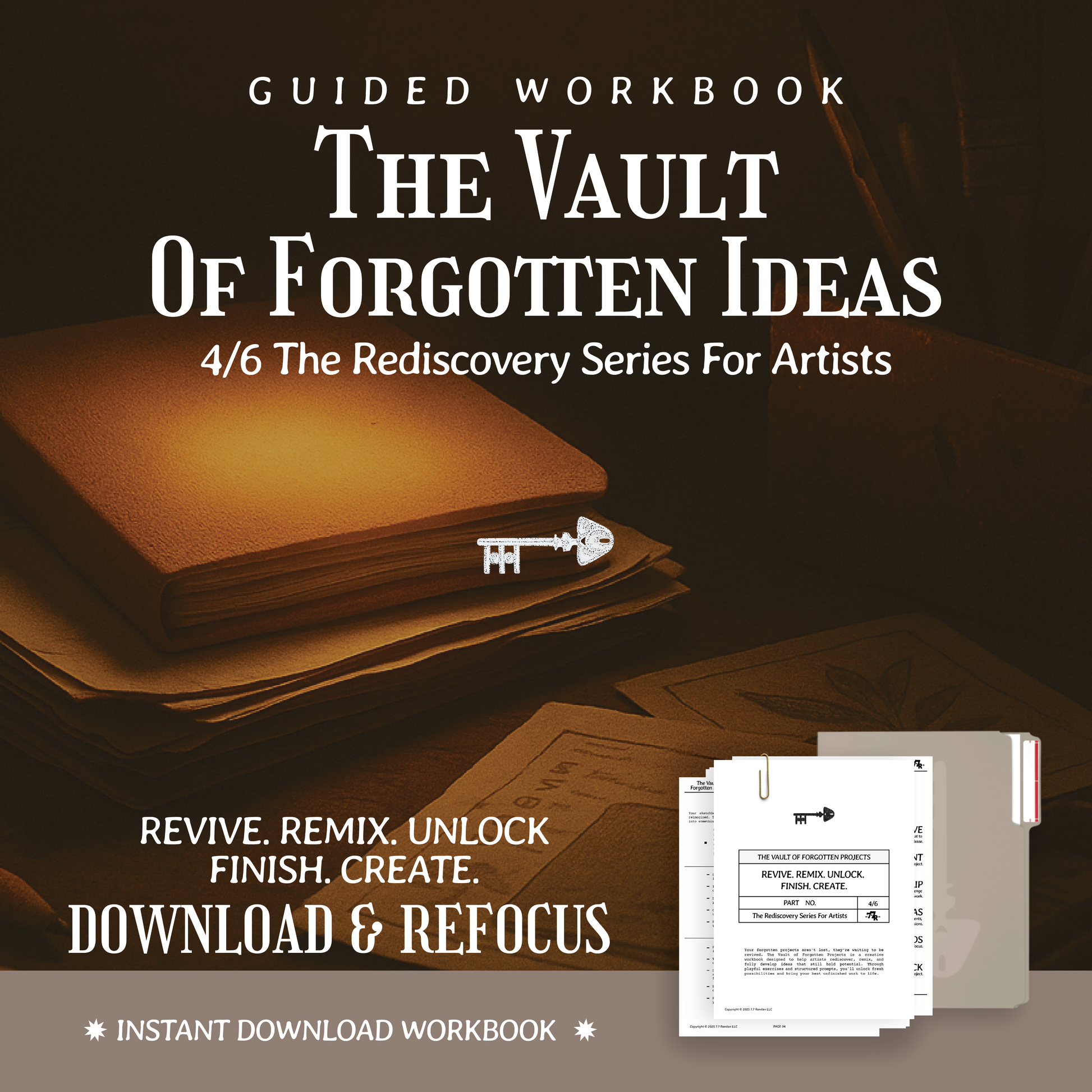 The Vault Or Forgotten Ideas_ The Rediscovery Series For Artists™️